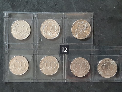 Italia gruppo monete 100 - italia, di