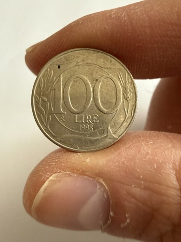 Moneta rara turrita 100lire - moneta,