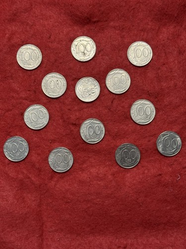 Lotto 100 lire turrita - lire,