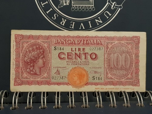 Banconota 100 lire italia - banconota,