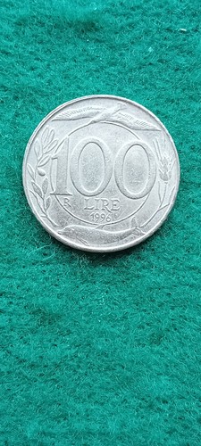 Moneta 100 lire - lire, turrita
