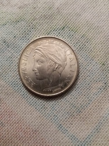 Moneta 100 lire - moneta,