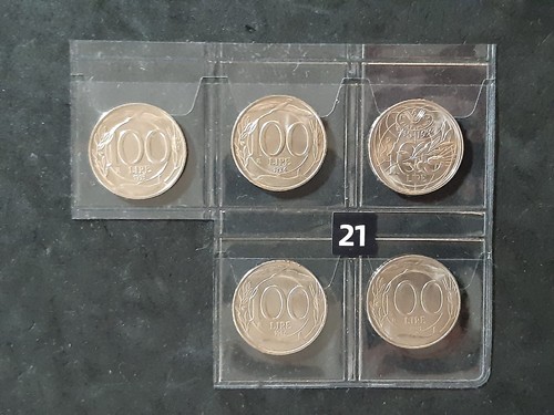 Italia gruppo monete 100 - di,