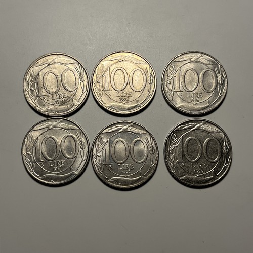 Serie 100 lire turrita - lire,