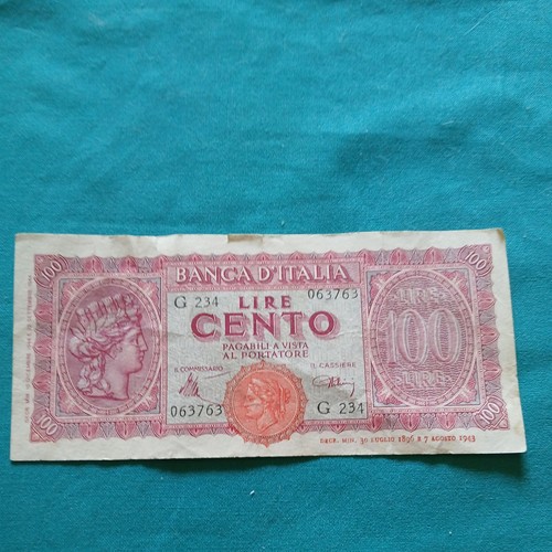100 lire italia turrita - 100,