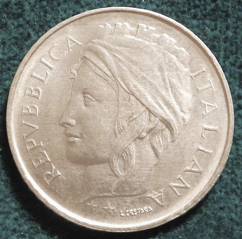 Repubblica italiana 100 lire - repubblica,