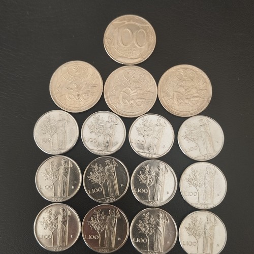 Lotto 100 lire - x, repubblica