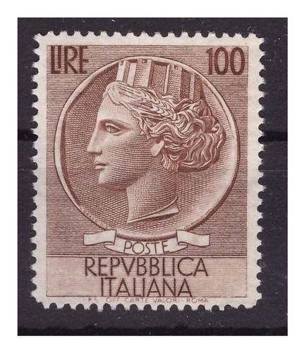 Italia 1954 turrita - italia,