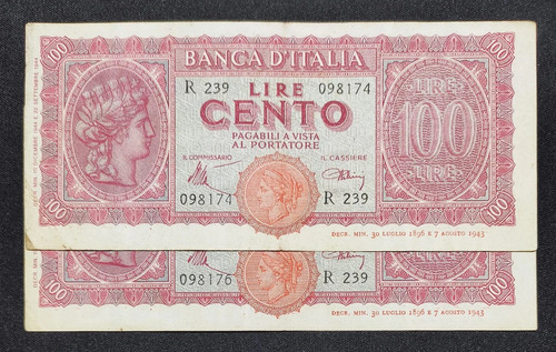 100 lire italia - 100,
