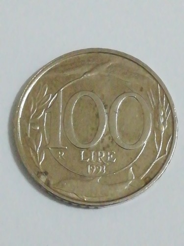 Moneta 100 lire piccola - lire,